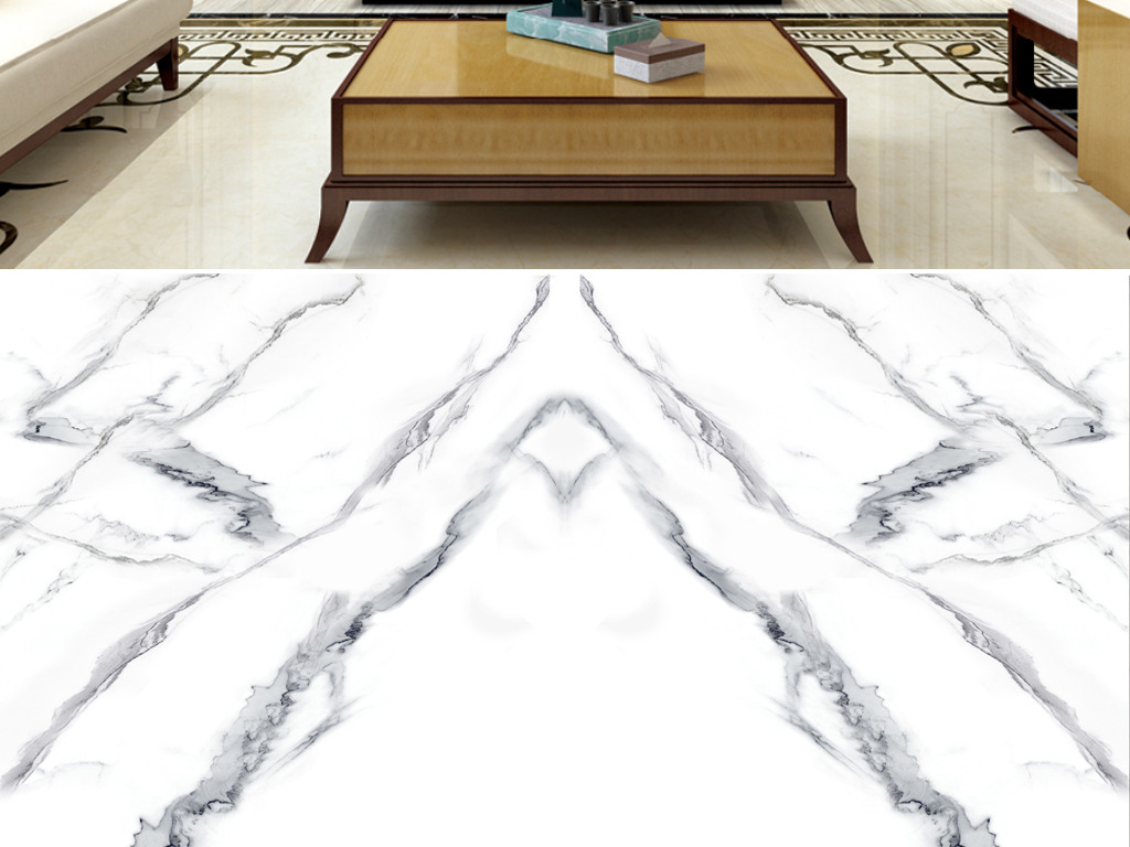 爵士白石材大板背景墻 當現代簡約邂逅古典雅韻